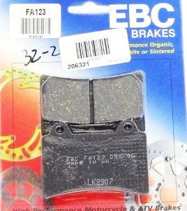 Motorcycletire Ebc Fa Kevlar Organic Brake Pads Shoes