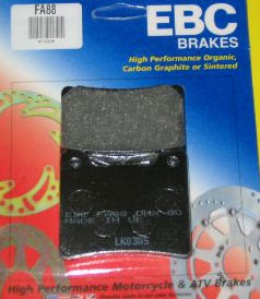 Ebc Fa Kevlar Organic Brake Pads Shoes Motorcycletire