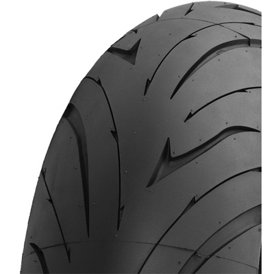 016 Verge 2X Compound Radial Rear Tire closeup showing tread pattern