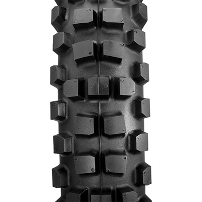 505 Hybrid Cheater Hard Enduro Tire closeup, showing tread pattern