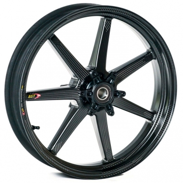 BST Carbon 7 Tek Wheels Front(17X3.5) and Rear(17X6.00)