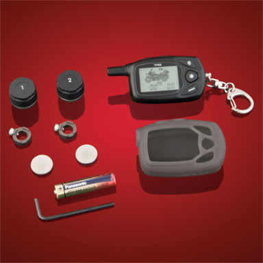 Big Bike Parts TireGard Tire Pressure Monitoring System - Digital - Wireless