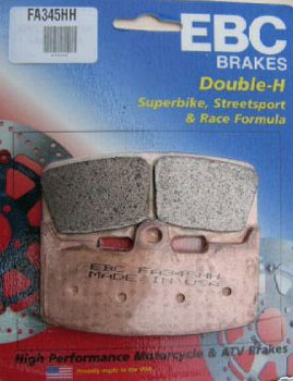 EBC FA345HH Double-H Sintered Metal Front Brake Pads / Shoes