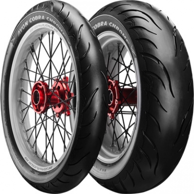 Avon AV92 Cobra Chrome Street Radial Tire 200/50R17 Rear [75H]