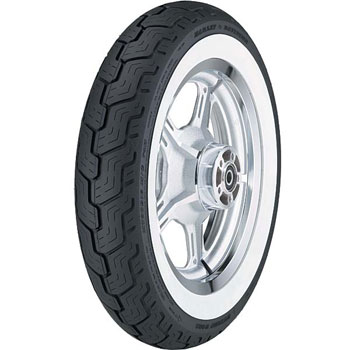 Dunlop D402 Harley-Davidson Touring Street Tires MT90B16 Rear Wide White Wall