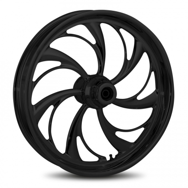 RC Components Helix Black Forged Aluminum Wheels - Front or Rear