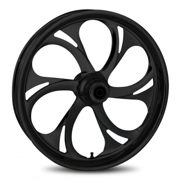 RC Components Recoil Black Forged Aluminum Wheels - Front or Rear