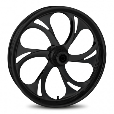 RC Components Recoil Black Forged Aluminum Wheels - Front or Rear