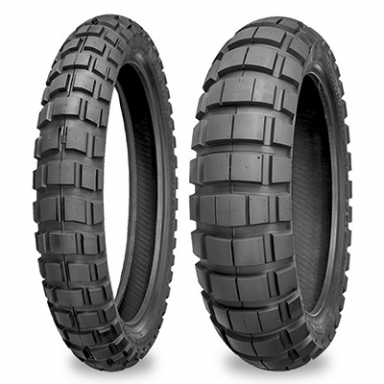 Shinko 804 Big Block Dual-Sport Tire 90/90-21 Front [54T]