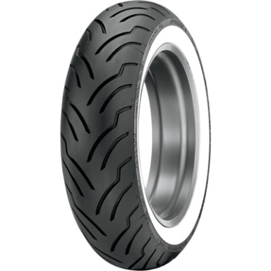 Dunlop American Elite Touring Tires 130/90B16  Wide White Wall Front