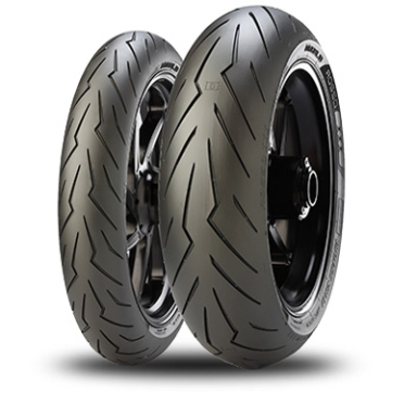 Pirelli Diablo Rosso III Sport Tire 150/60ZR17, Rear (66W)