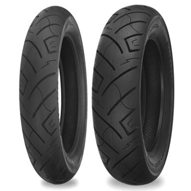 Shinko 777 Heavy Duty Reflector Cruiser Tire 130/90B16, Rear [73H]